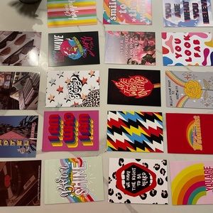 47 pcs wall art! Never used! Colorful & aesthetic